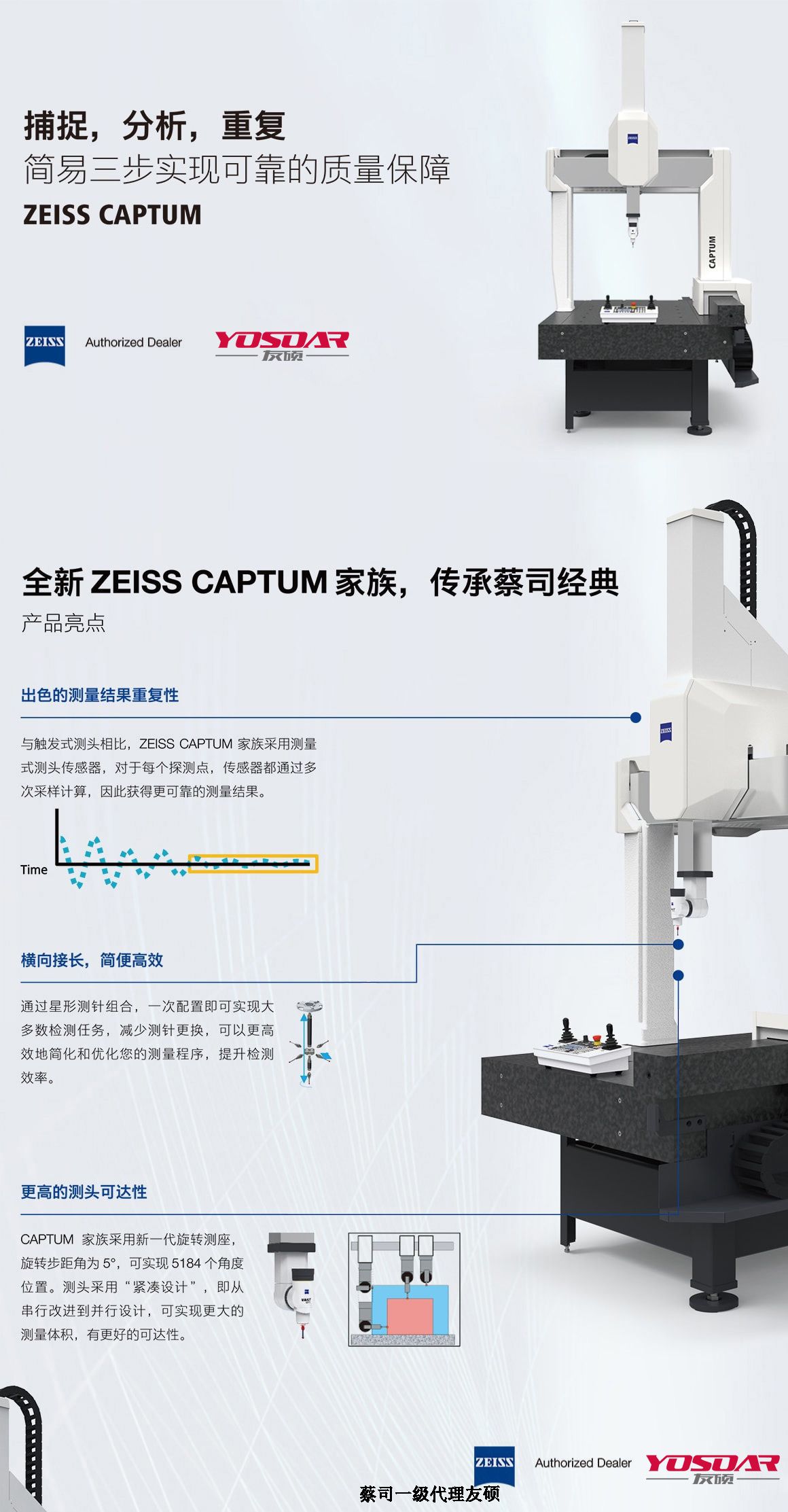 邯郸蔡司三坐标CAPTUM